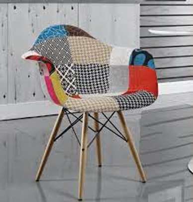 Multicolored Bucket Designed Eames Outdoor Chair image 3
