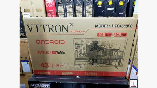Vitron 43" Inch SMART Android TV FULL HD-Netfix-new image 1
