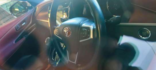 Toyota Harrier Maroon 2018 sunroof image 5