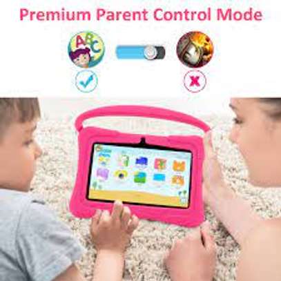 7 Inch New Kids Tablet Dual Camera with Learning Apps – Pink image 1