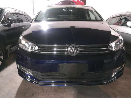 Volkswagen touran Tsi Sunroof blue 2016 image 7