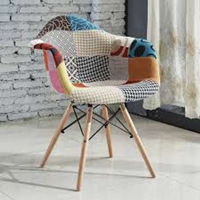 Multicolored Bucket Designed Eames Outdoor Chair image 1