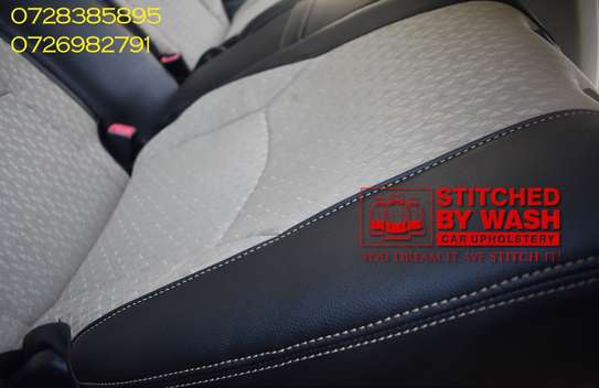 Harrier steering, seat covers, dashboard upholstery image 13