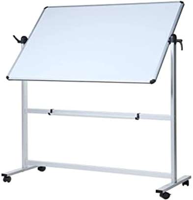 PORTABLE DOUBLE SIDED WHITEBOARD FOR SALE  6*4FTS image 1