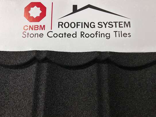 Stone Coated Roofing tiles- CNBM Classic Black profile image 2