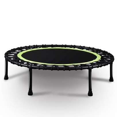 Rebounder Mini Trampoline For Adult, Indoor Small Trampoline For Exercise Workout Fitness image 1
