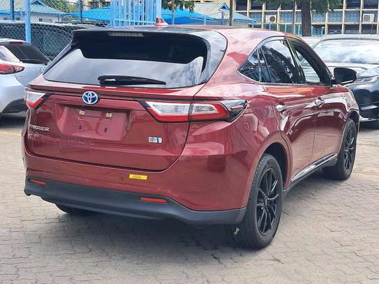 Toyota Harrier Premium sunroof hybrid maroon 2019 image 13