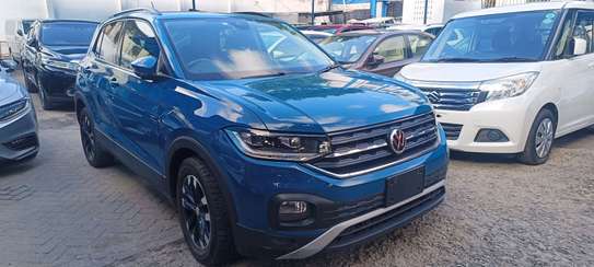 Volkswagen T-Cross Blue 2020 image 3