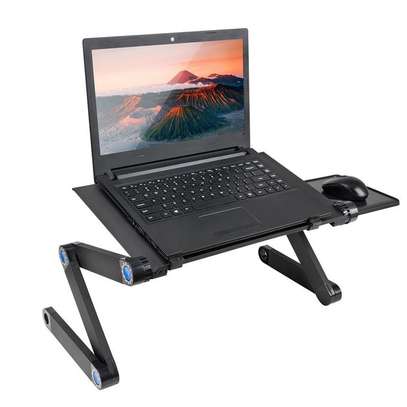Laptop Stand Adjustable Laptop Desk With Mouse Pad image 1