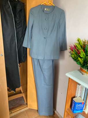Elegant Women's Gray Suit, Silver suit & dark woolen suit. image 1