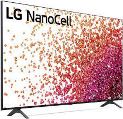 New LG 65 INCH 65NANO75 SMART 4K FRAMELESS TV image 1