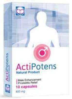 Actipotens ORIGINAL, Natural Product,Male Enhancement,10 Capsules 400 mg image 1