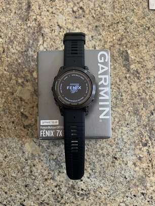 Garmin Fenix 7X Pro Sapphire Solar GPS Smartwatch image 1
