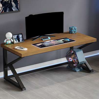 Solid Wood Office/Computer Desk image 1