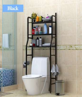 3 Tiers Bathroom and Toilet Organizer Shelves Rack image 3