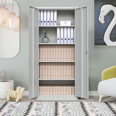 Full-Length 2-Door Executive Wooden Cabinet image 6