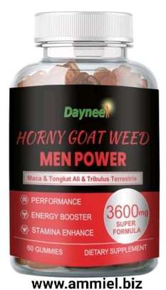 Horny Goat Weed Gummies for Men - 3600mg image 1