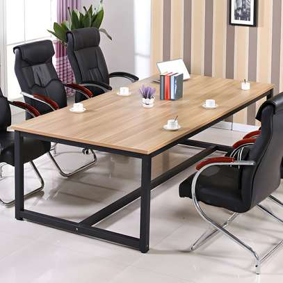 Boardroom Table: Professional Working Meeting Boadroom Table image 1