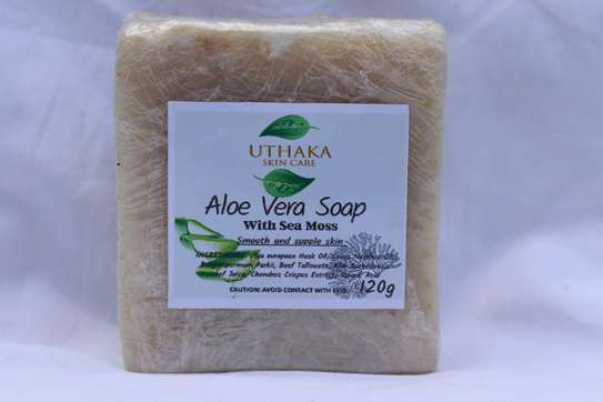 Aloe Vera with Sea Moss Soap image 1