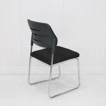 Office Seat: Armless Modern Home Mass Staff Chair image 4