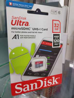 SanDisk Ultra 32GB Micro SD Memory Card 120MB/s Class 10 image 2