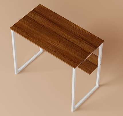 Office Desk: Generic Wood Study Computer Desk image 4
