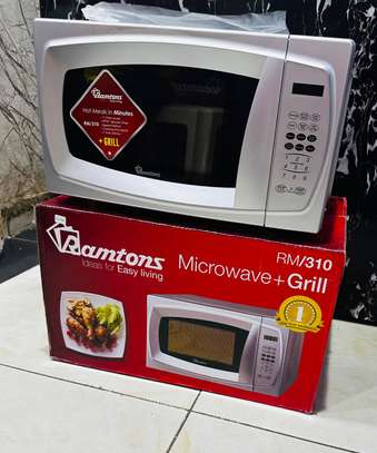 RAMTONS 20L MICROWAVE + GRILL *SILVER- RM/310 image 1