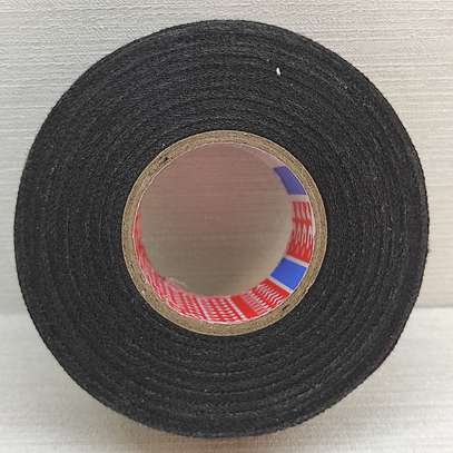 32mm Black Cotton Cloth Tape, Usage: Binding, Sealing. image 2