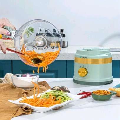 Multifunctional Household Automatic Vegetable Cutter image 2