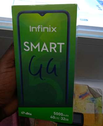 Infinix Smart 5 4G 32gb+2gb Ram 5000mAh Battery 8MP Camera+12 months Warranty image 1