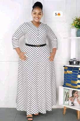 Stripped maxi dresses image 3