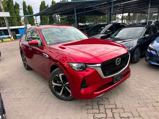 Mazda CX-60 Red wine 2022 3.3L Diesel image 2