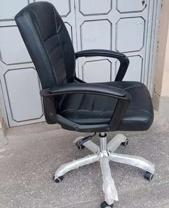 Office Chair :  Leather Swivel Office Chair image 2