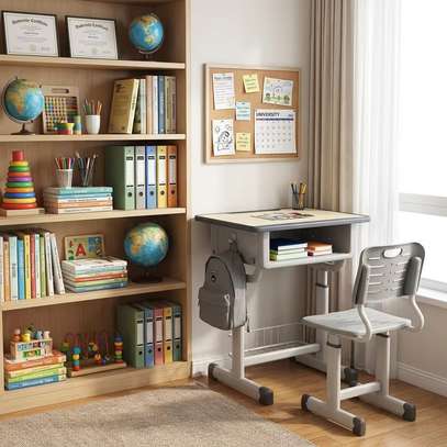 Kids Desks:Adjustable Kids Desk & Chair In Kisii CBD image 4