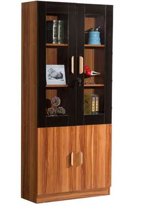 OFFICE CABINET: 2 Door Wood Minner Office Cabinet image 6