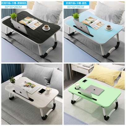 Laptop desk with a swivel chair image 1