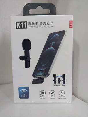 Double Wireless K11 - Lapel Microphone For iPhone And iPad image 2