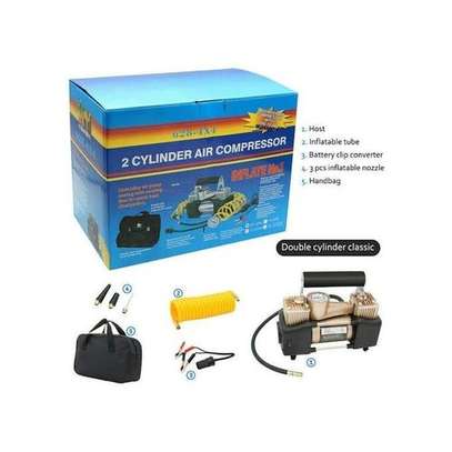 2 Cylinder Air Compressor And Tyre Inflator image 1