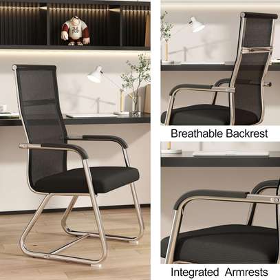 Office Chairs: Mesh High Back Office Chair -black(Dg 3004) image 2
