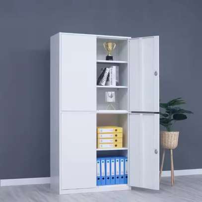 4-Door Steel Office Cabinet image 12