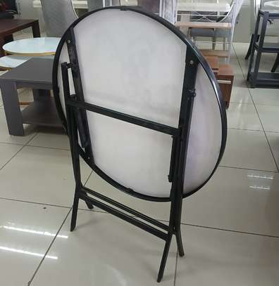 Office Table: Classic Foldable Round Coffee Table image 2