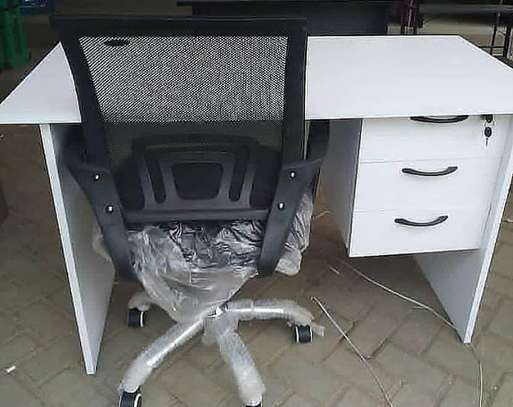 Superior office desks with a chair image 1