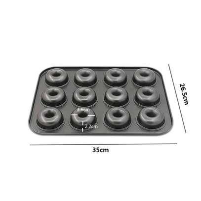 High quality Nonstick 12holes DONUT baking tins image 2