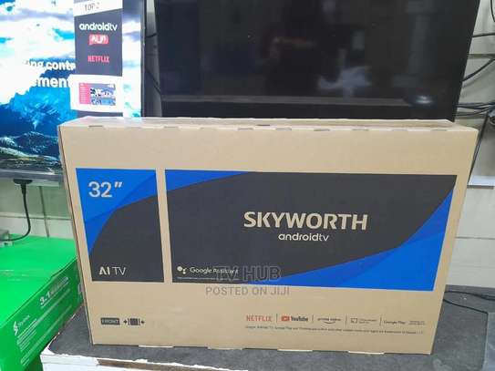 Skyworth 32 Inch  Smart Android Frameless HD TV-2021 image 1