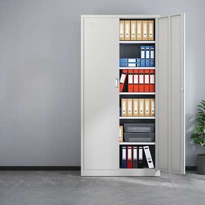 Office Cabinet: Office 2 Door Storage Easy Clean Cabinet image 4