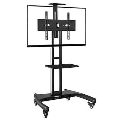 Mobile TV Cart Rooling TV Stand with Wheels 32- 70 image 1