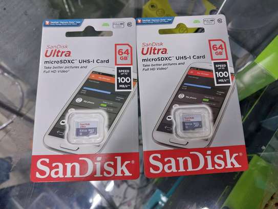 SanDisk Ultra 64 GB microSDXC Memory Card Up to 100 MB/s, image 3