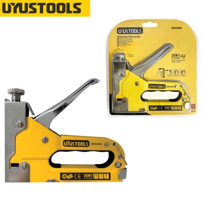 UYUSTOOLS EGU002 3 WAY STAPLE GUN 4-14mm image 1