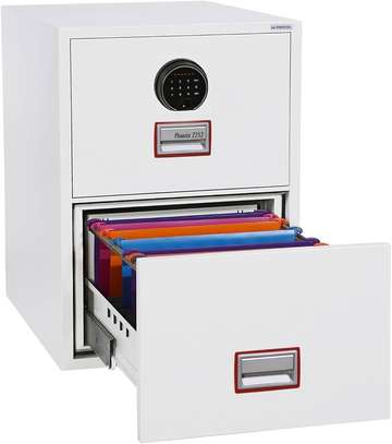 Office Safe: Diplomatic Two Drawer Filing Cabinet Safe image 5