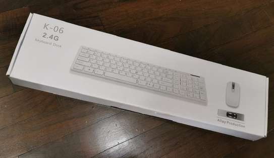 Wireless Keyboard and Mouse Combo (Slim) image 1